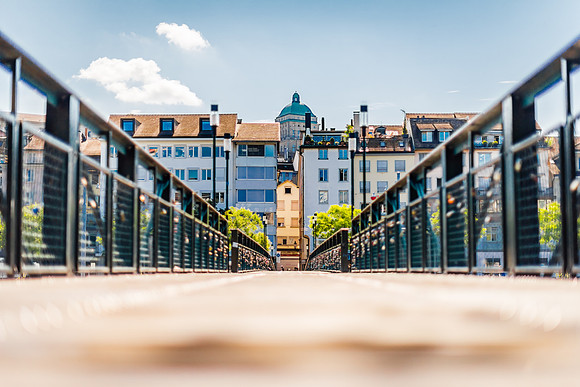 Mühlesteg Footbridge | Zürich, Switzerland