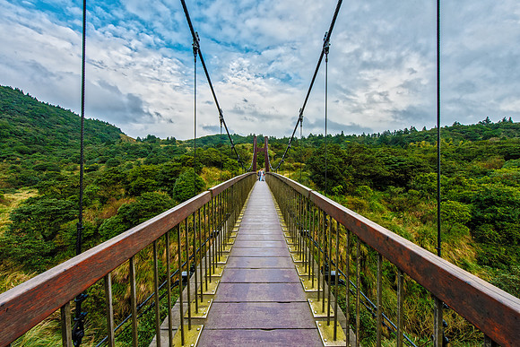 Jingshan Suspension Bridge | Taipei, Taiwan